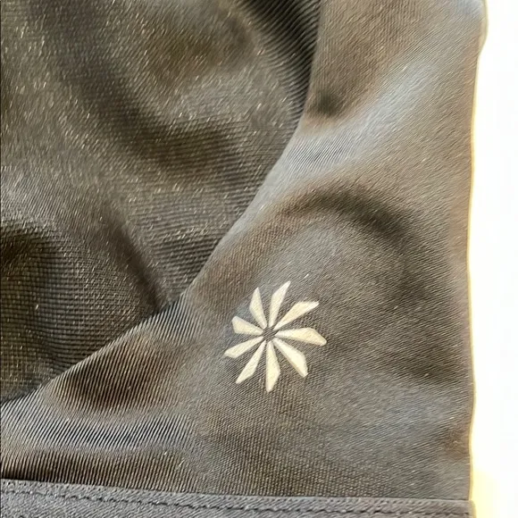 🆕 Athleta Invincible Open Back Clasp Sports Bra Black Size 38DD, Compression