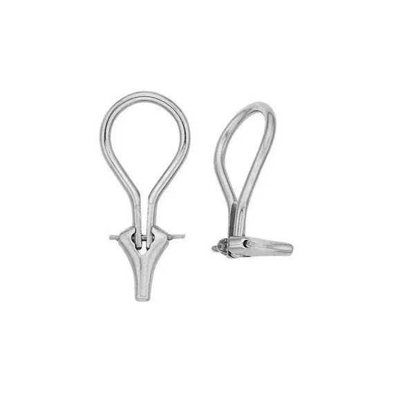 🔗 Keyhole Clip / Omega Back | Pair 💍💍