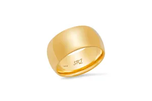 10mm Wide Gold Ring