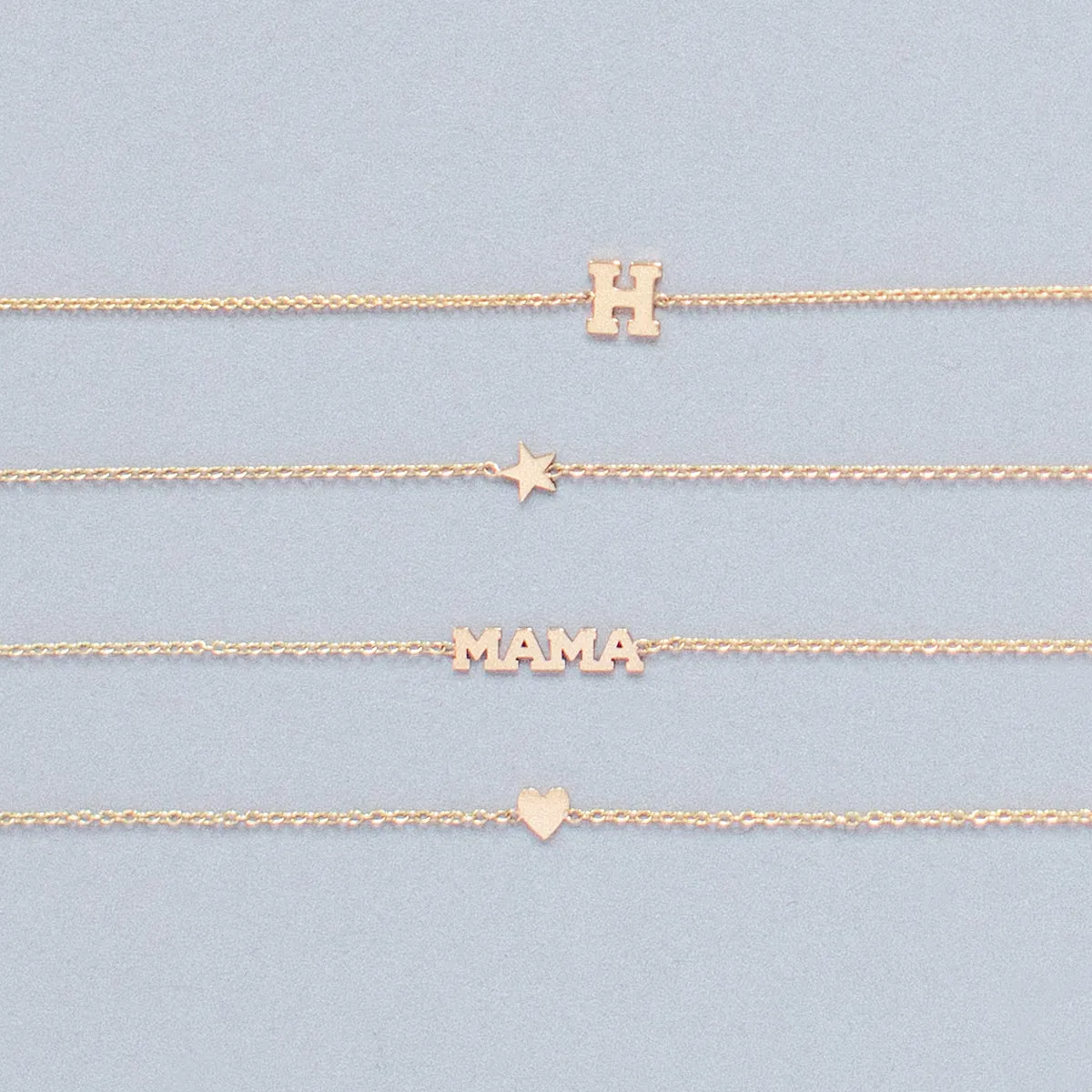 14k Itty Bitty Heart Bracelet