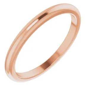 14K Rose Matching band