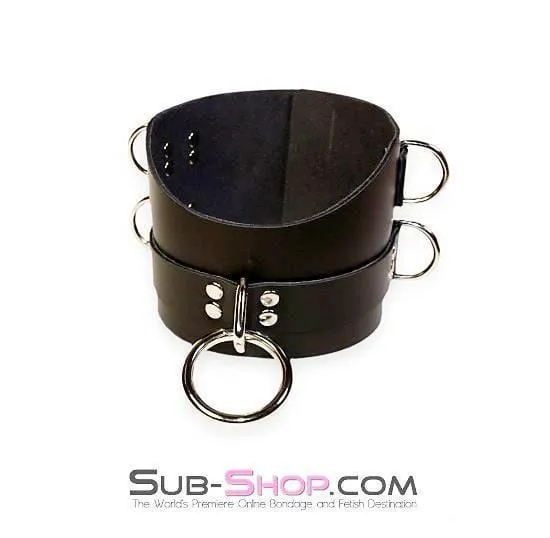 1630A      Total Control 4" Leather Posture Collar