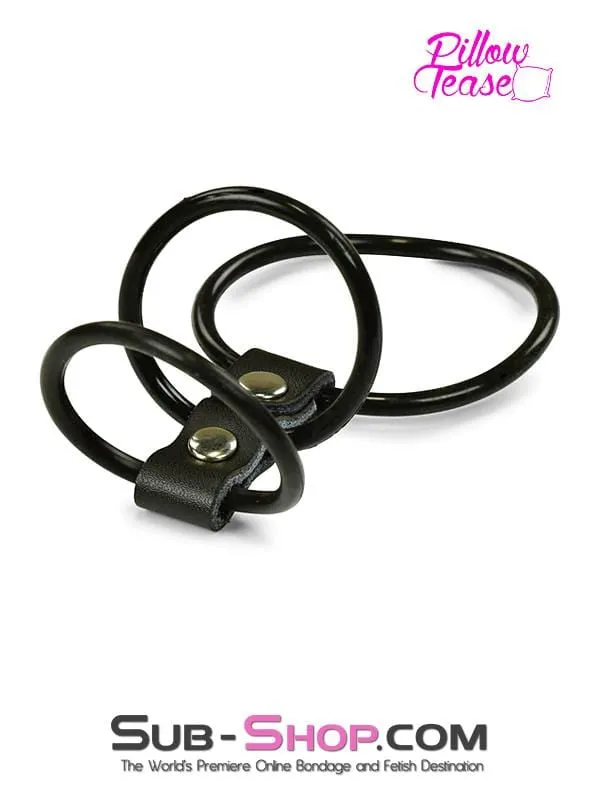 1794DL      Rubber 3 Ring Cock & Balls Rings - MEGA Deal