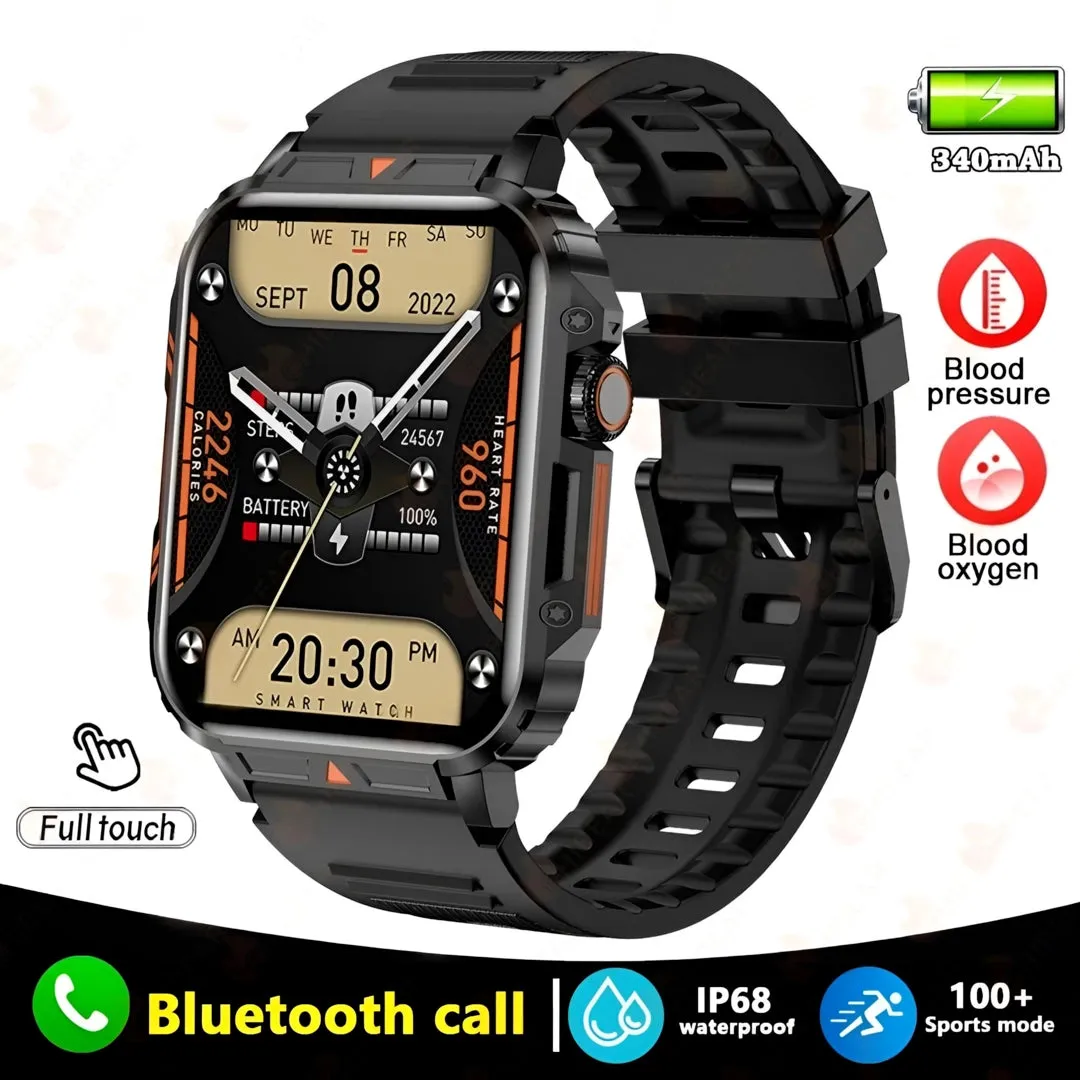 1.95" in Large Full-Touch Display Smart Watch Health Monitor