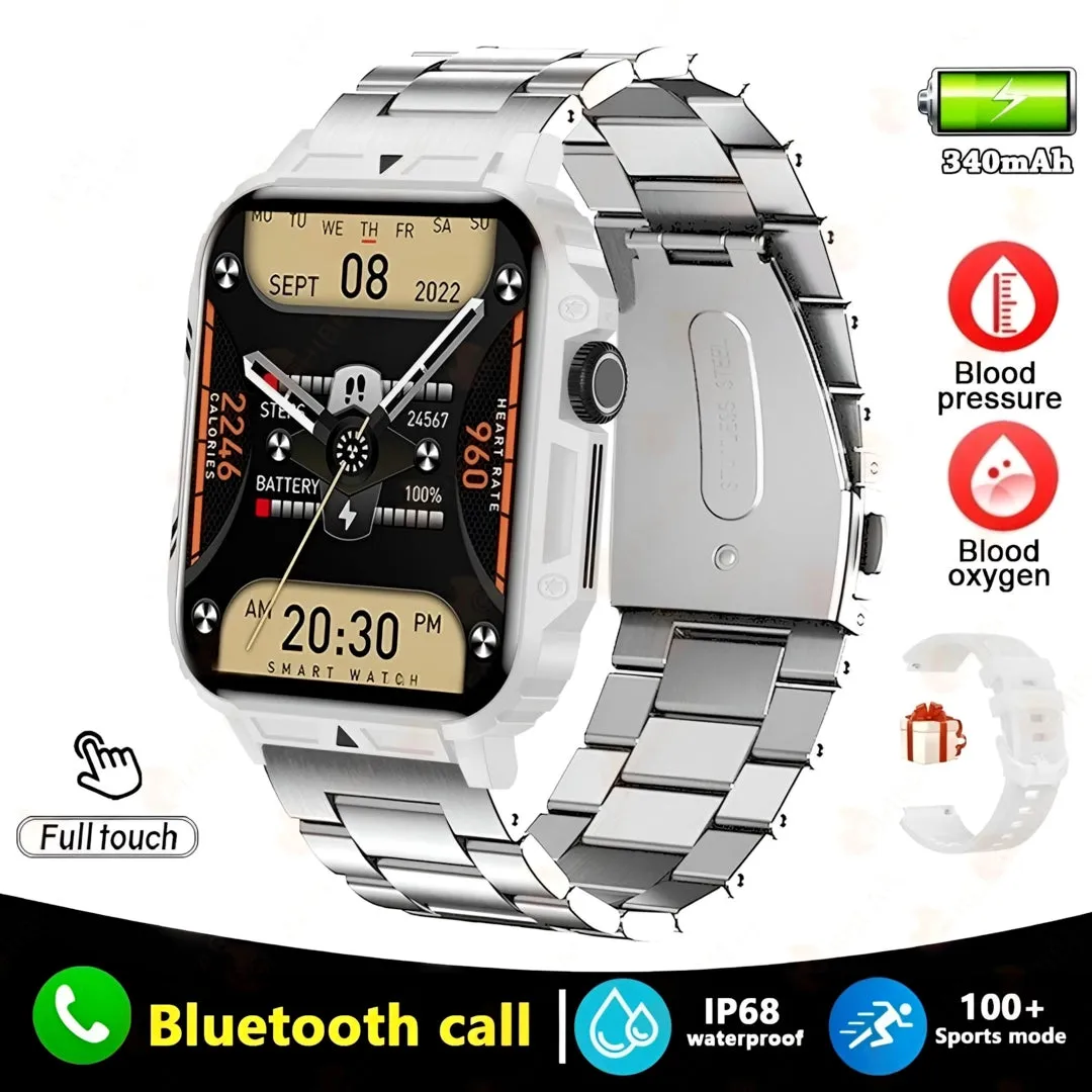 1.95" in Large Full-Touch Display Smart Watch Health Monitor