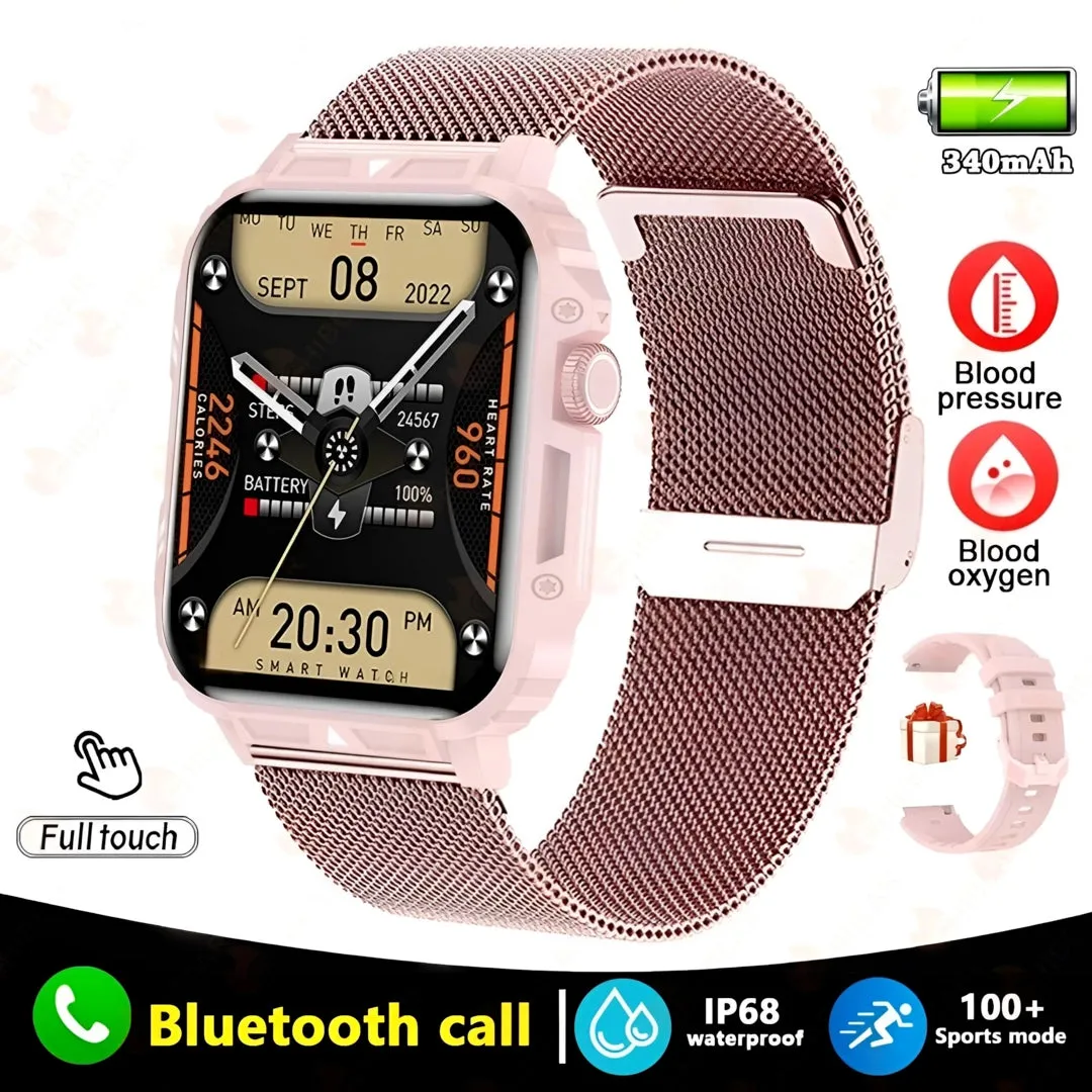 1.95" in Large Full-Touch Display Smart Watch Health Monitor