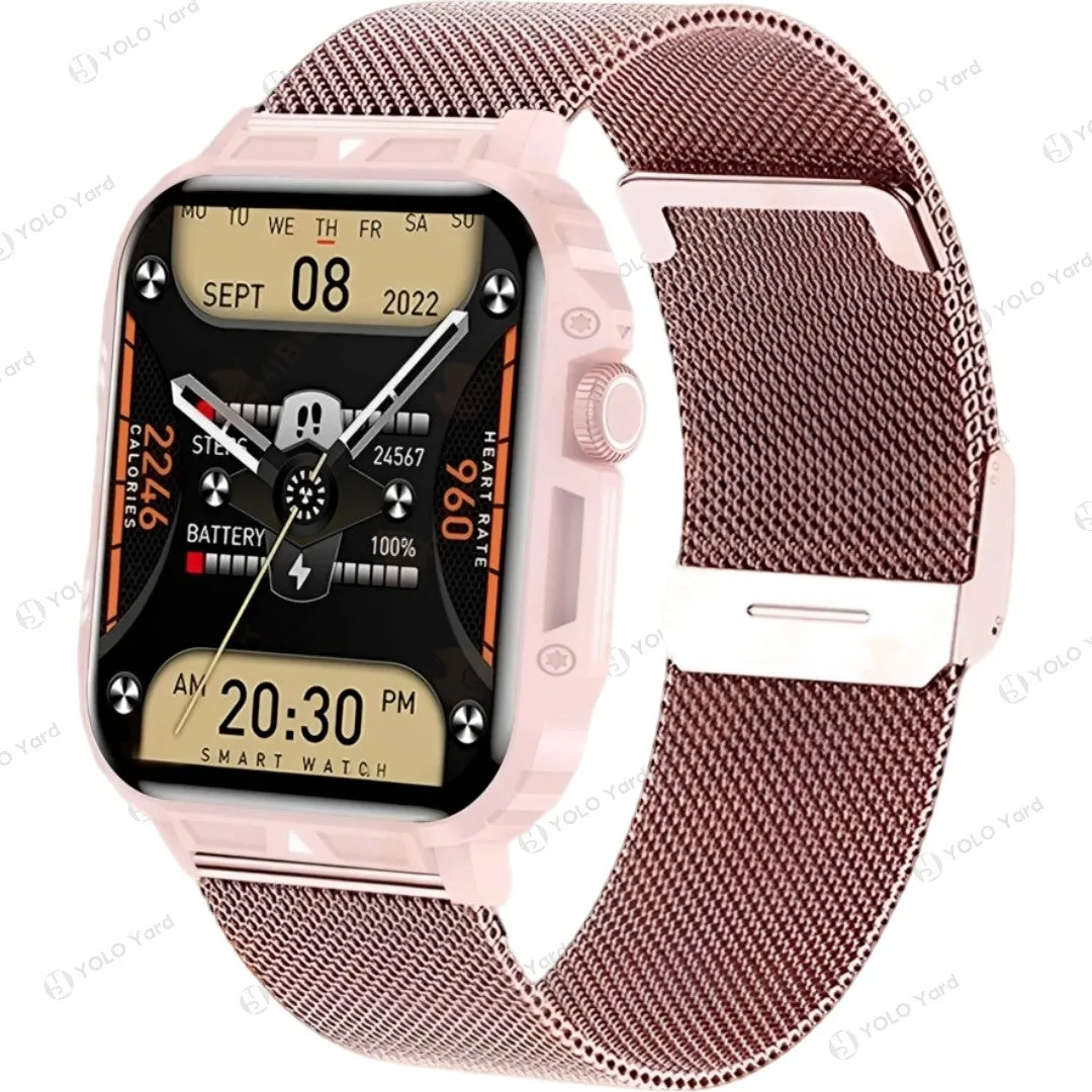 1.95" in Large Full-Touch Display Smart Watch Health Monitor