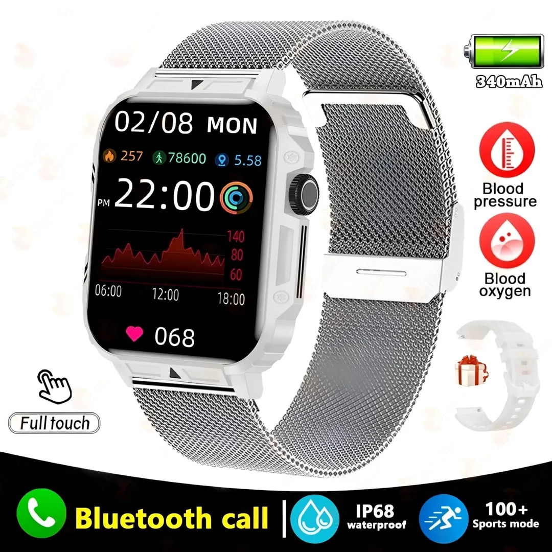 1.95" in Large Full-Touch Display Smart Watch Health Monitor