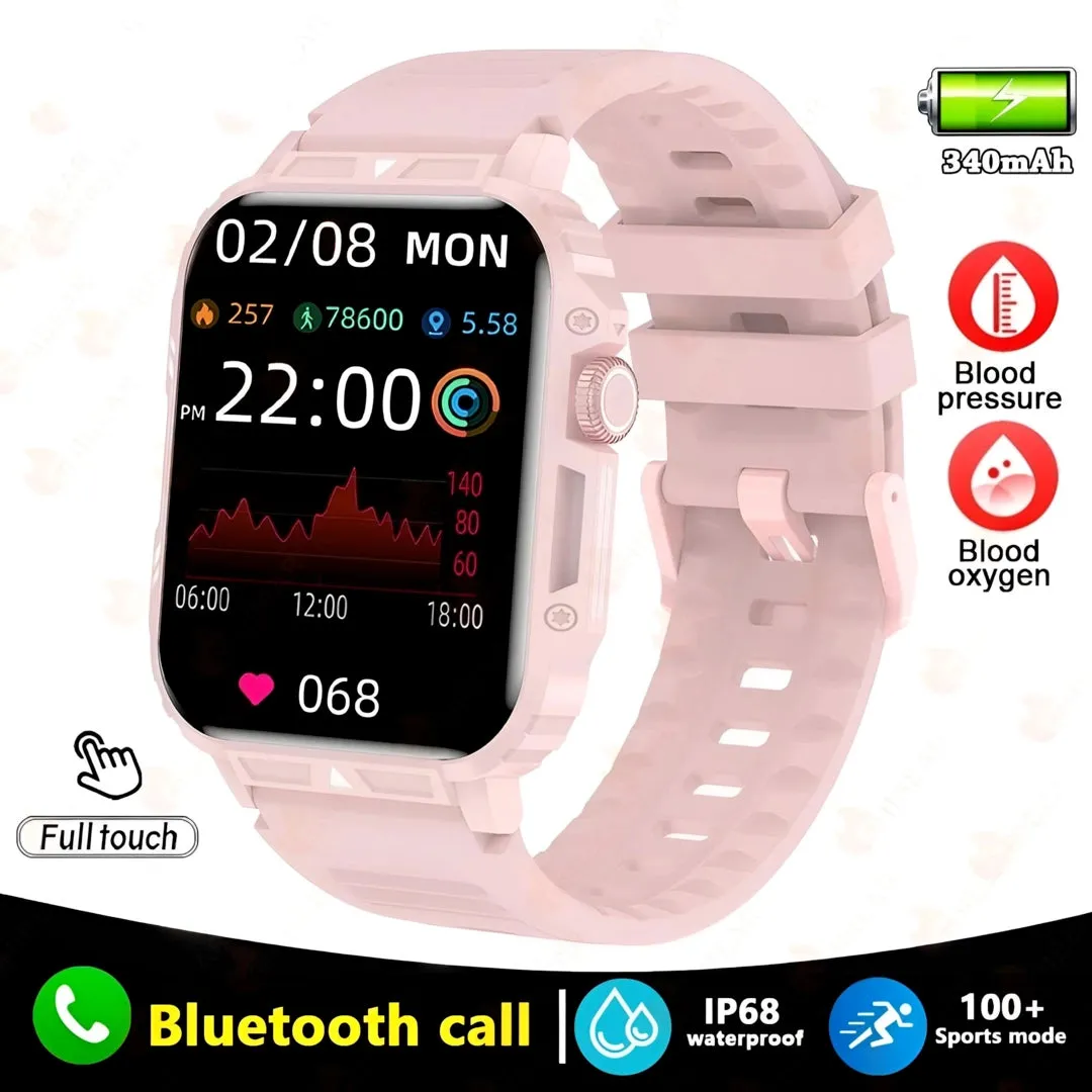 1.95" in Large Full-Touch Display Smart Watch Health Monitor