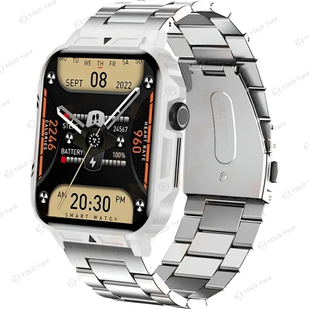 1.95" in Large Full-Touch Display Smart Watch Health Monitor