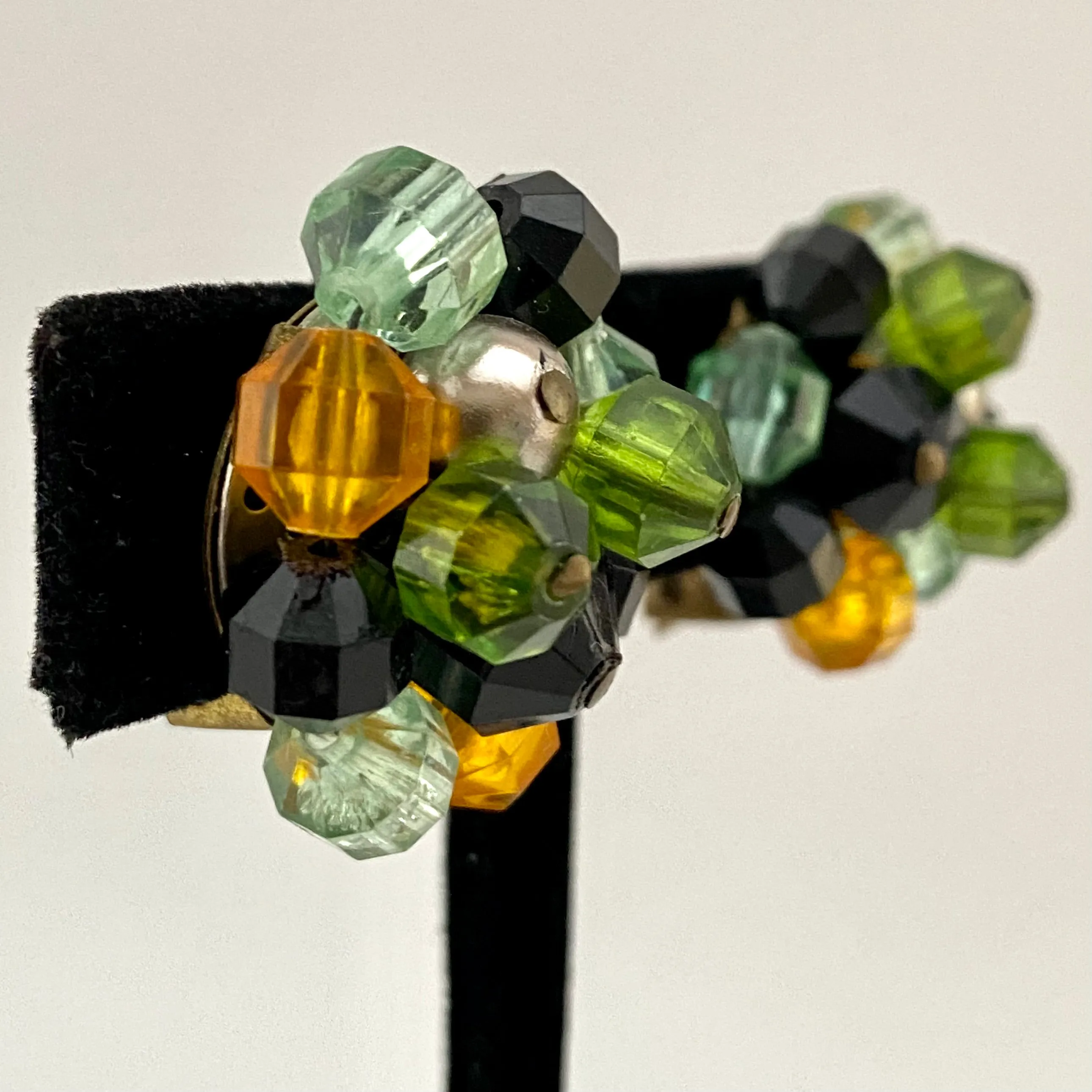 1960s West Germany Bead Earrings