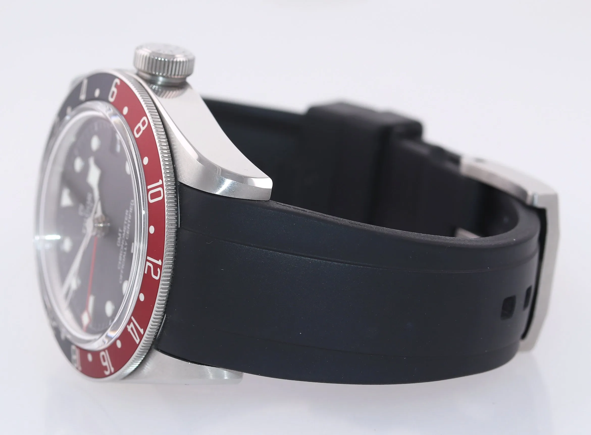 2018 PAPERS Tudor Black Bay GMT Pepsi 79830RB 41mm Steel Nato Blue Watch Box