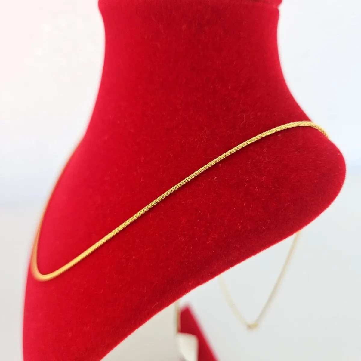 22k / 916 Gold Round Rope necklace by Best Gold Shop