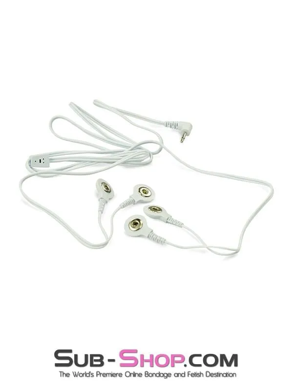 2305M      Electro Sex Power Box Wires, 4 Snap Style Connectors