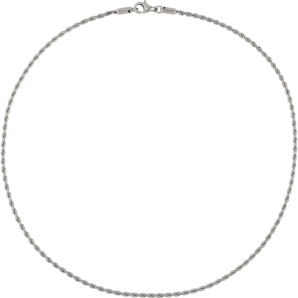 2.4mm Stainless Steel Rope Chain