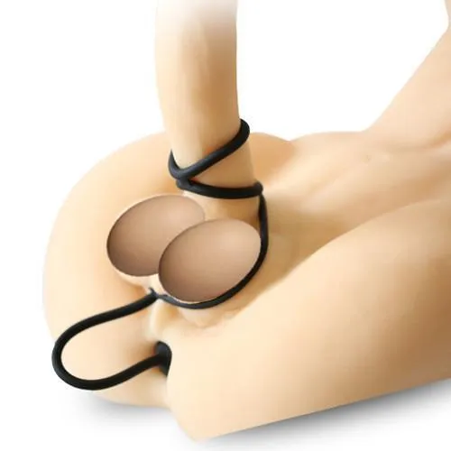 3488M      Devil's Tail Triple Cock Rings and Butt Plug - LAST CHANCE - Final Closeout!