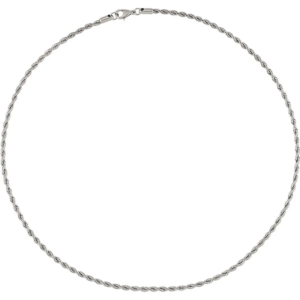 3mm Stainless Steel Rope Chain