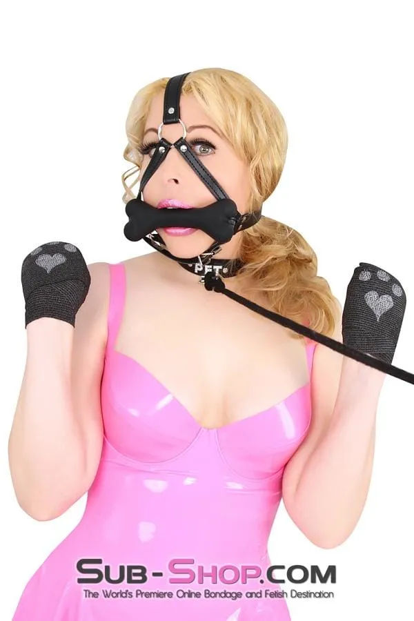 8991DL      Obedience Trainer Puppy Play Bone Gag Trainer