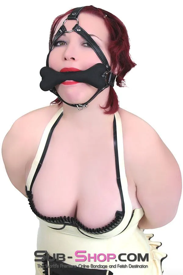 8991DL      Obedience Trainer Puppy Play Bone Gag Trainer