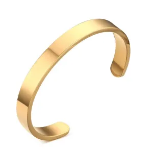 8MM Width Bracelets with Your Customized text and Adjustable Size for Men