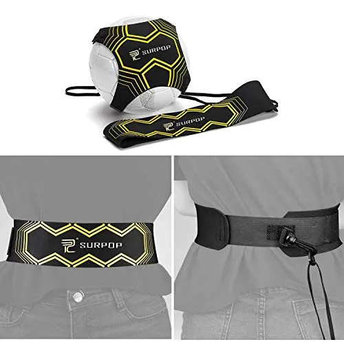 Adjustable Soccer/Volleyball/Rugby Trainer for Solo Practice