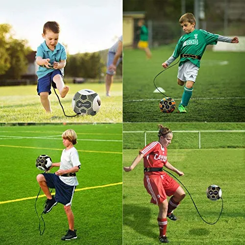 Adjustable Soccer/Volleyball/Rugby Trainer for Solo Practice