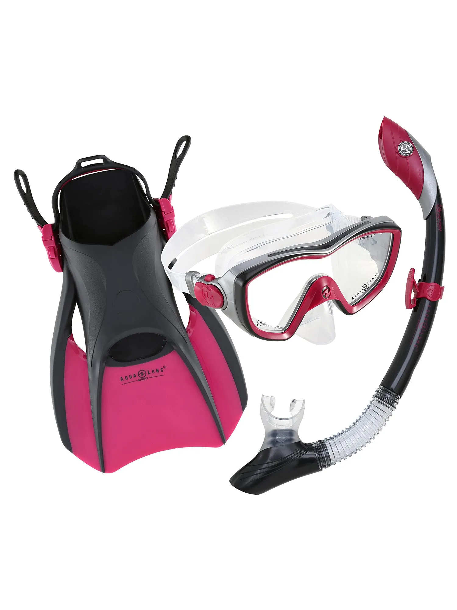 Aqualung Sport Bonita Set (Black/Pink, Medium)