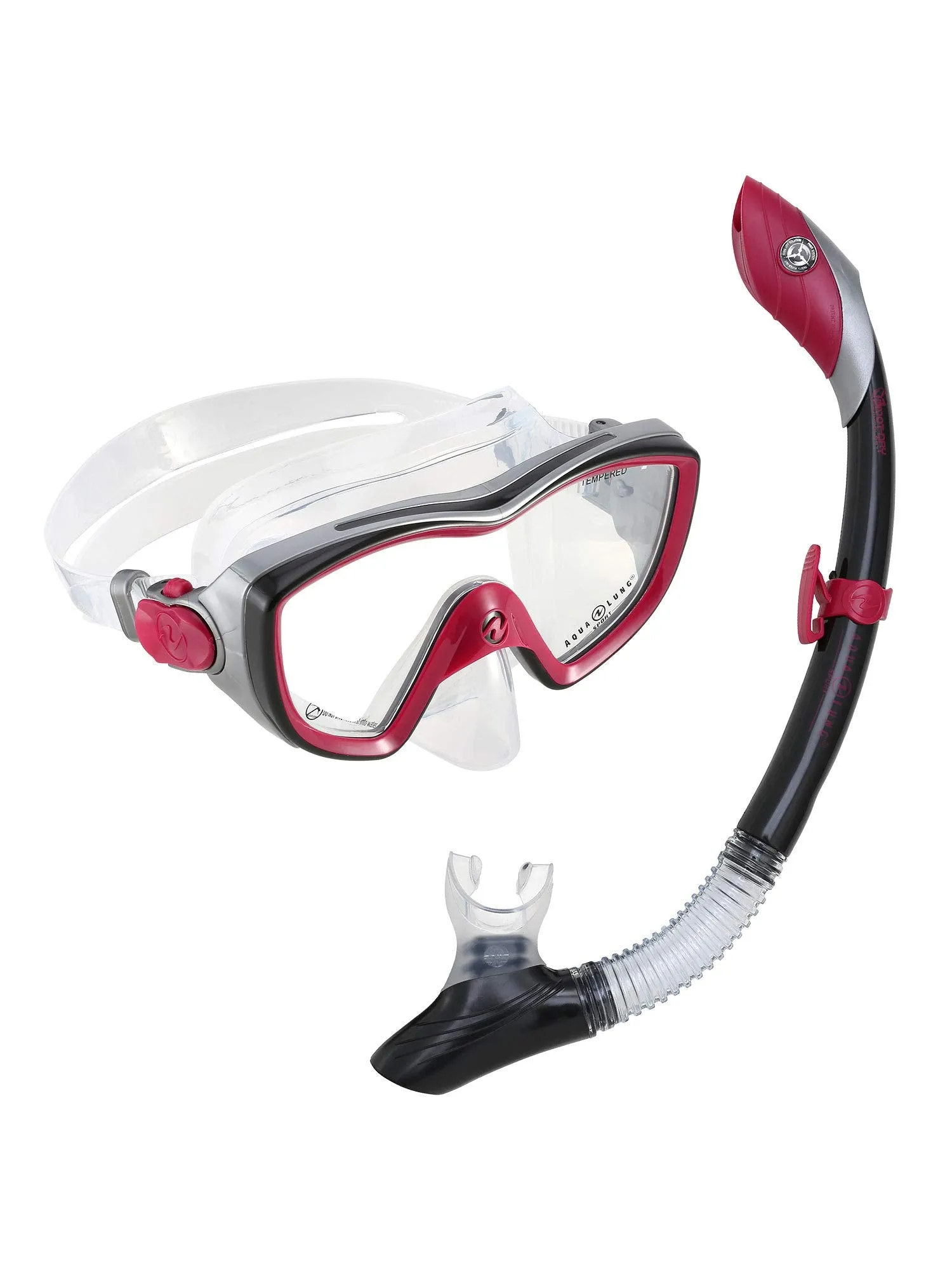 Aqualung Sport Bonita Set (Black/Pink, Medium)