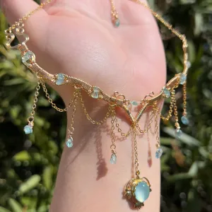 Astraea in Aqua Blue Chalcedony ✵