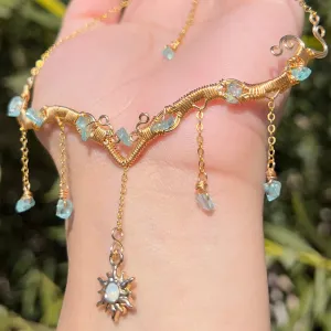 Astraea in Blue Apatite ✵