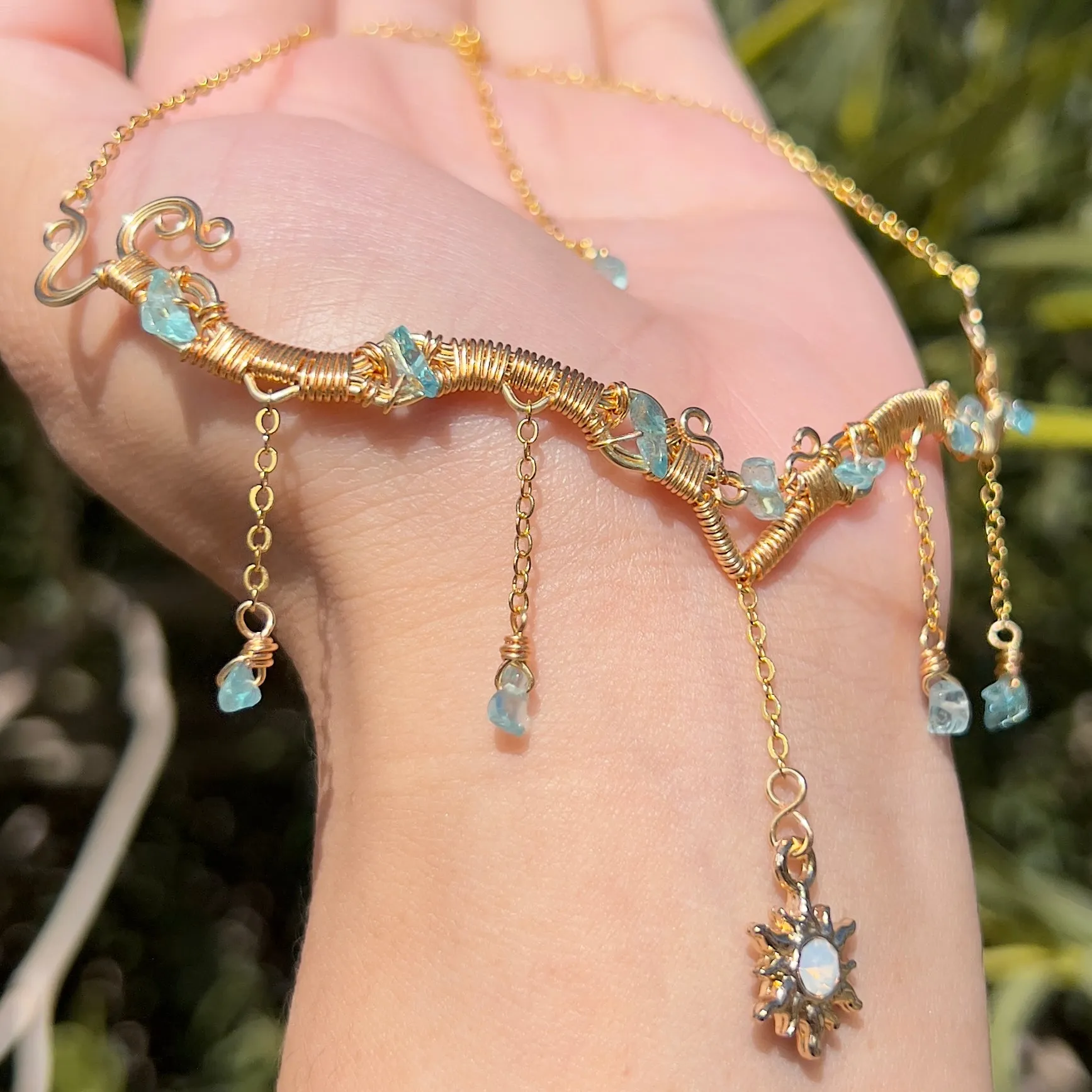 Astraea in Blue Apatite ✵