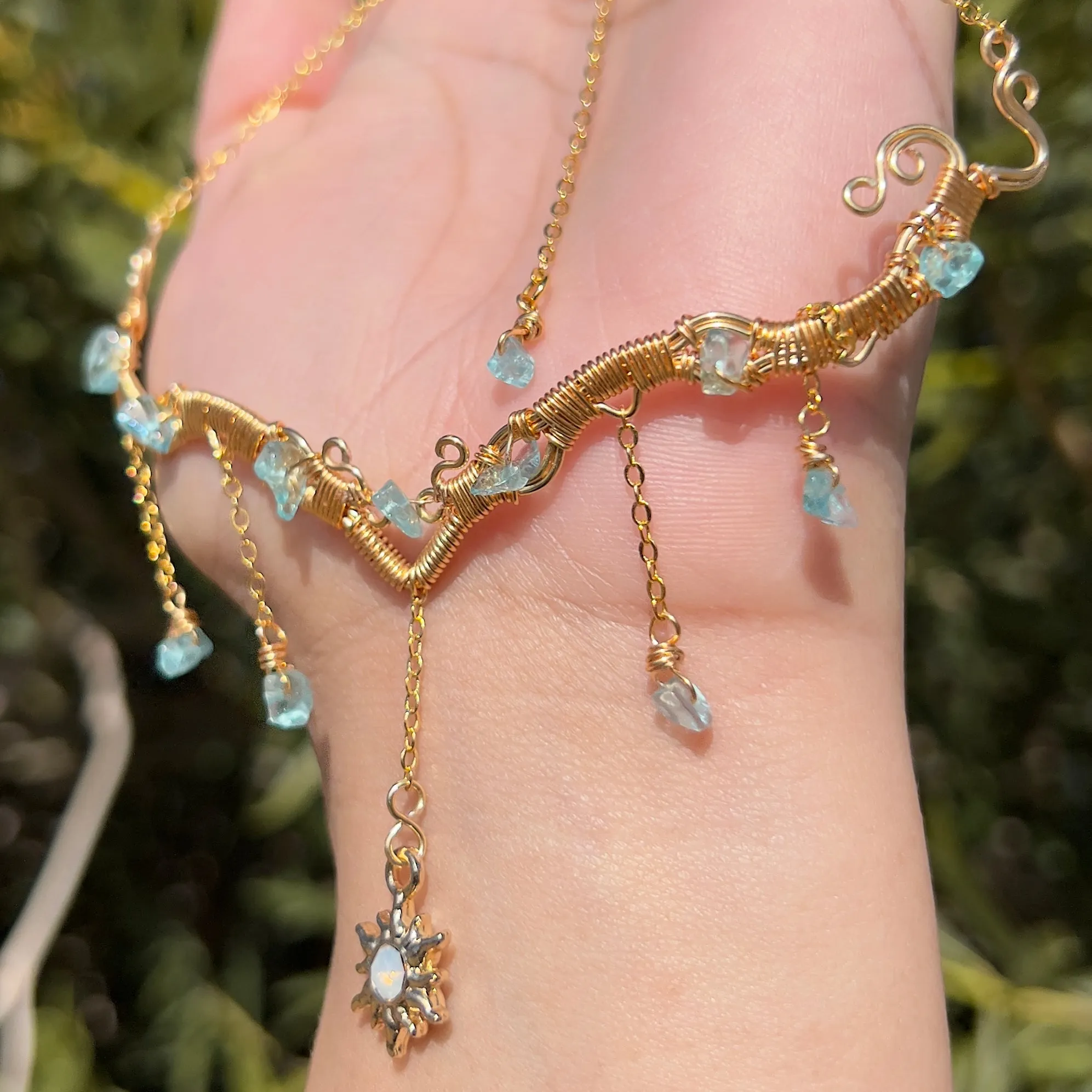 Astraea in Blue Apatite ✵
