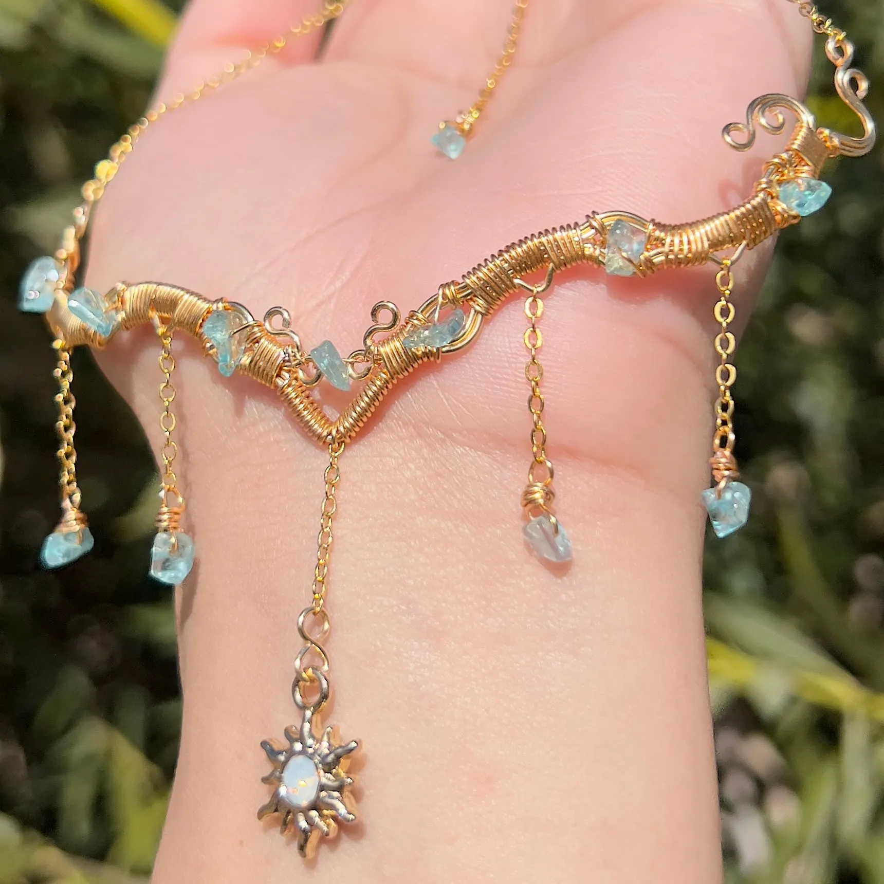 Astraea in Blue Apatite ✵