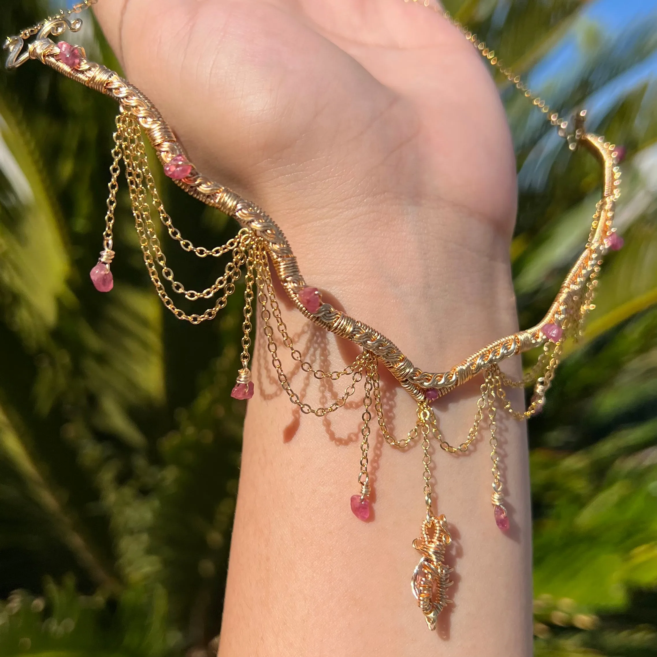 Astraea in Pink Tourmaline ✵