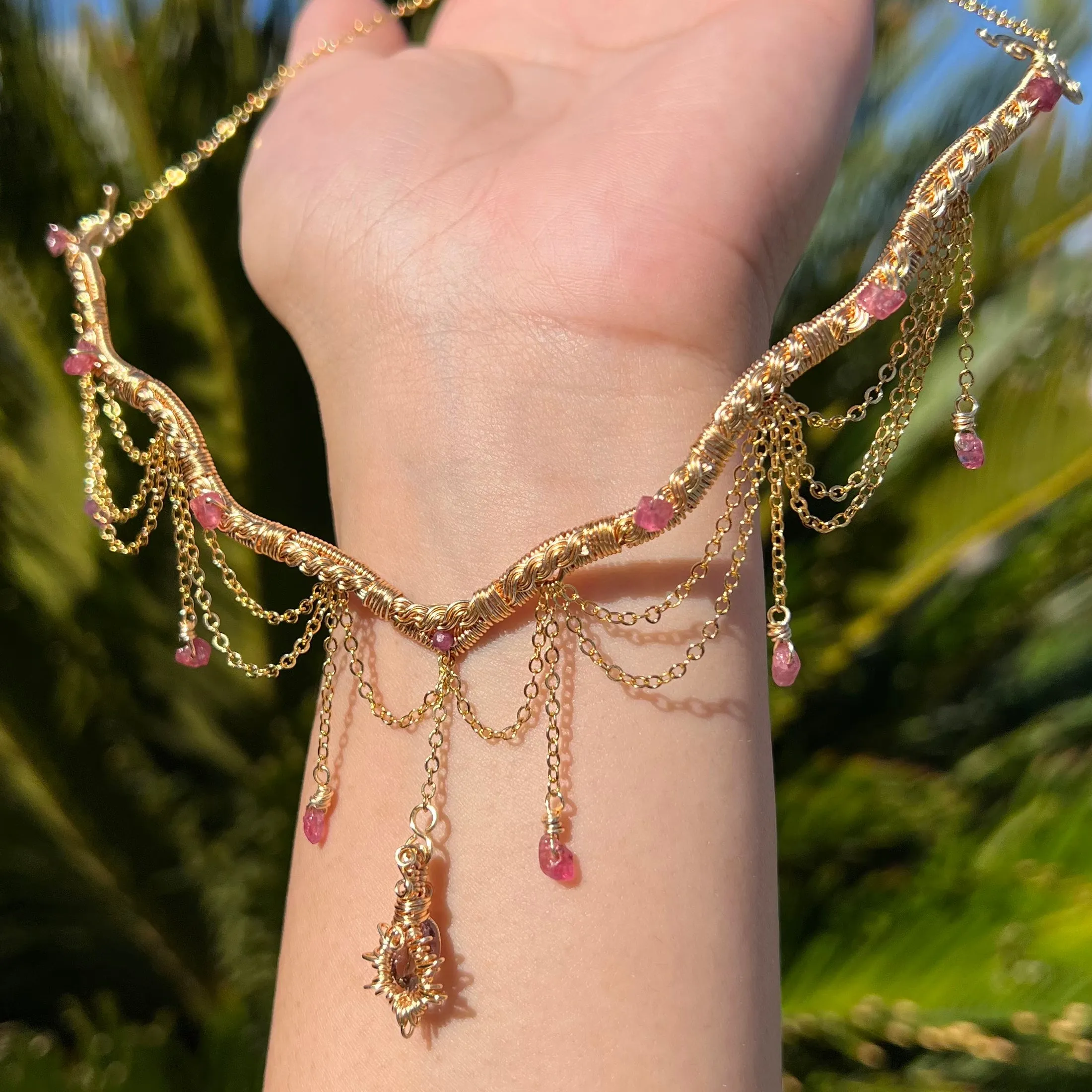 Astraea in Pink Tourmaline ✵