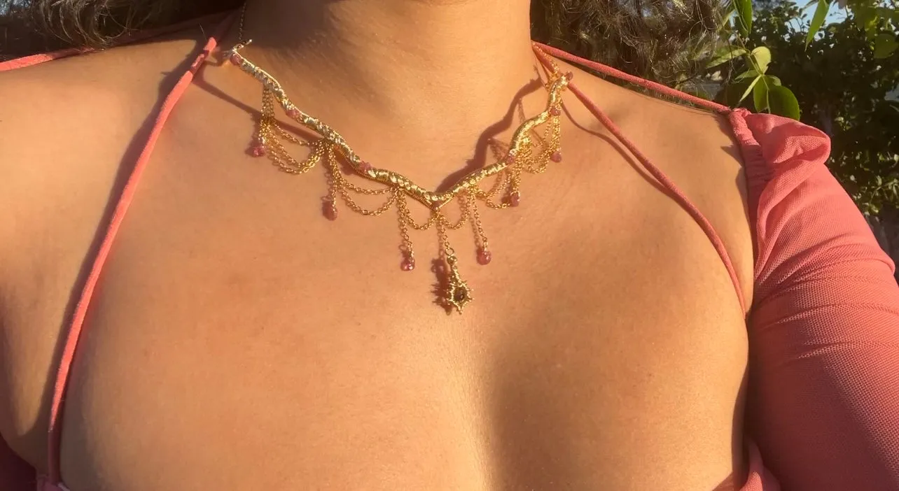 Astraea in Pink Tourmaline ✵