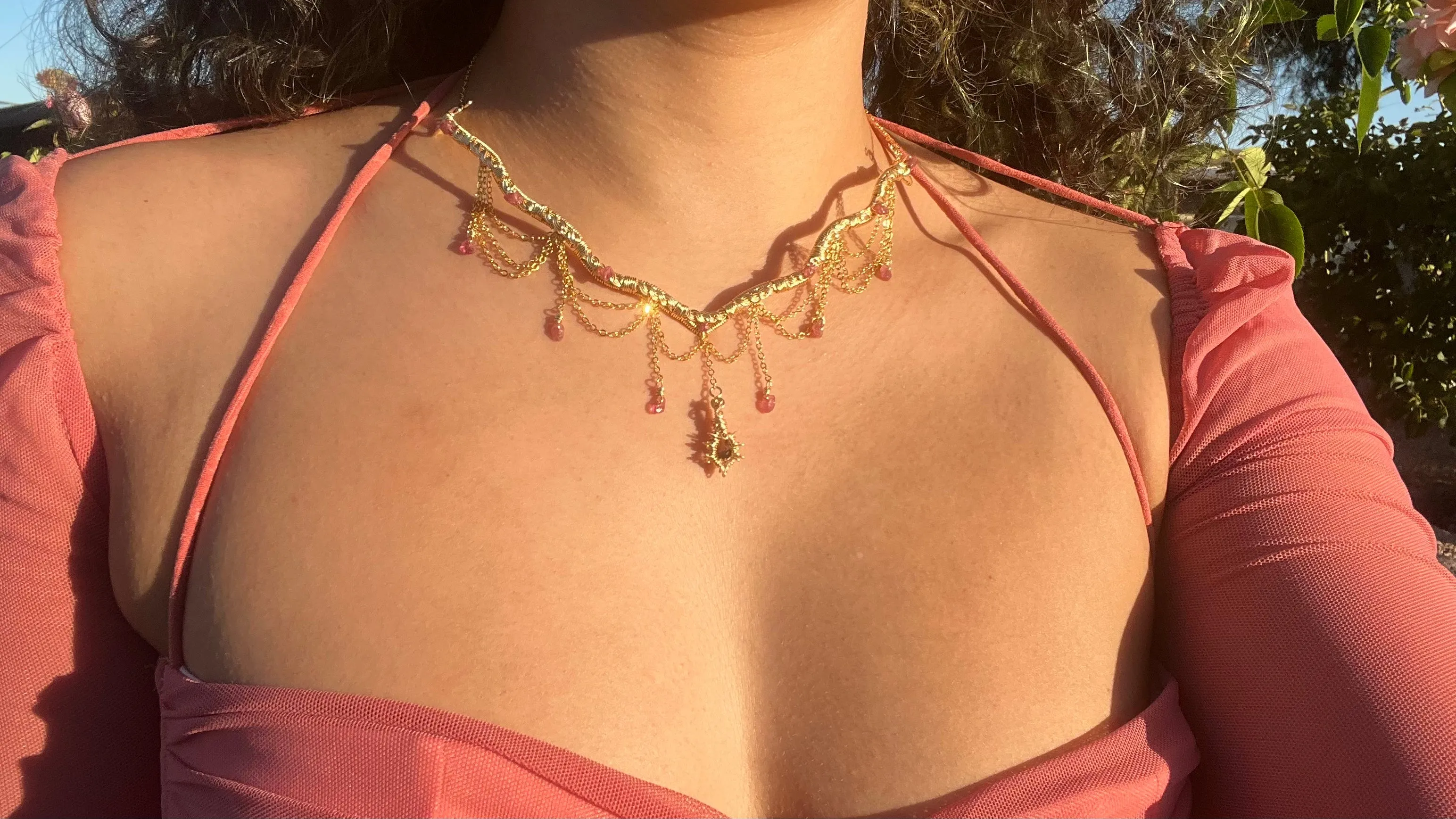 Astraea in Pink Tourmaline ✵