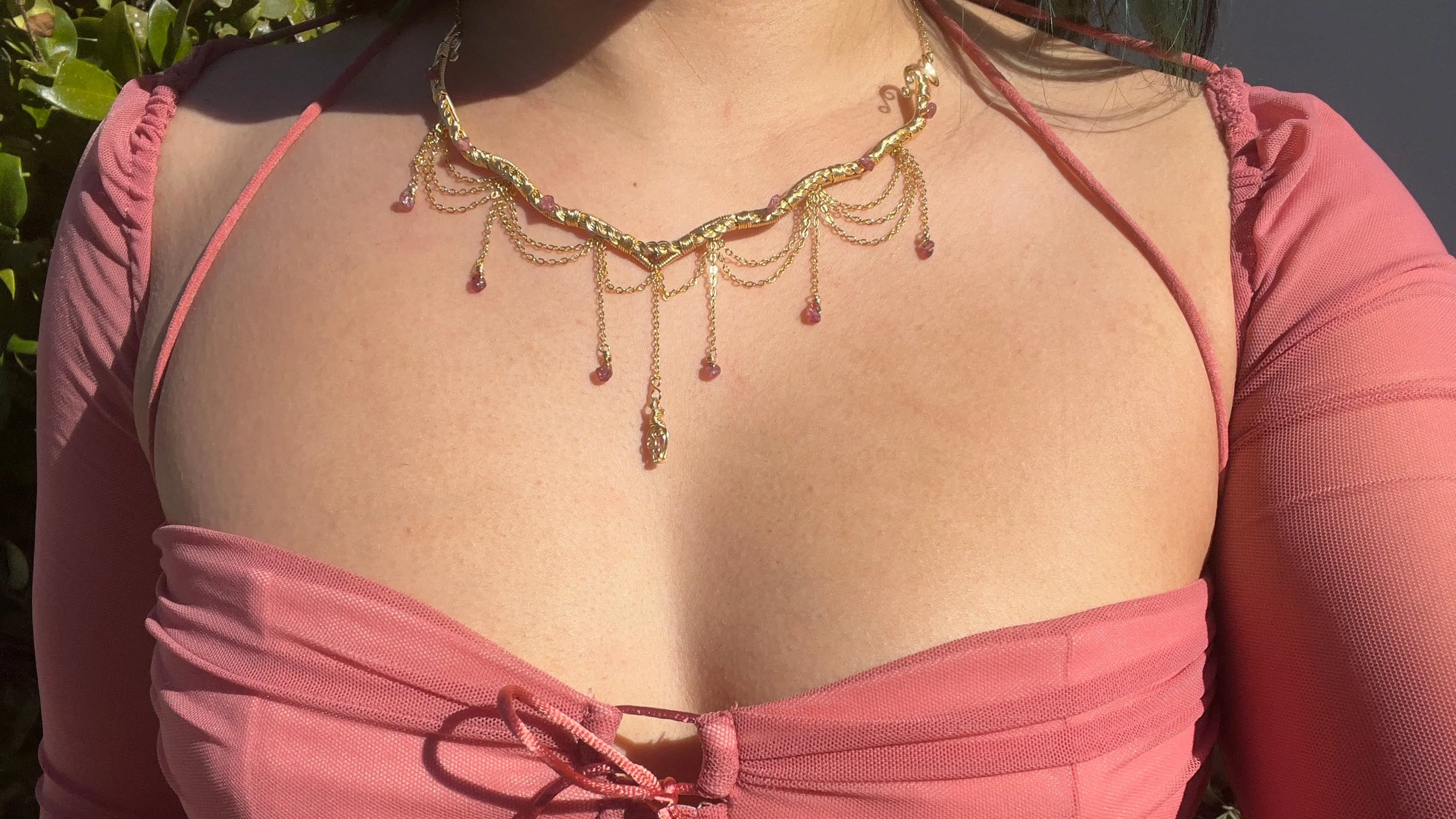 Astraea in Pink Tourmaline ✵ Ready to Ship ✵