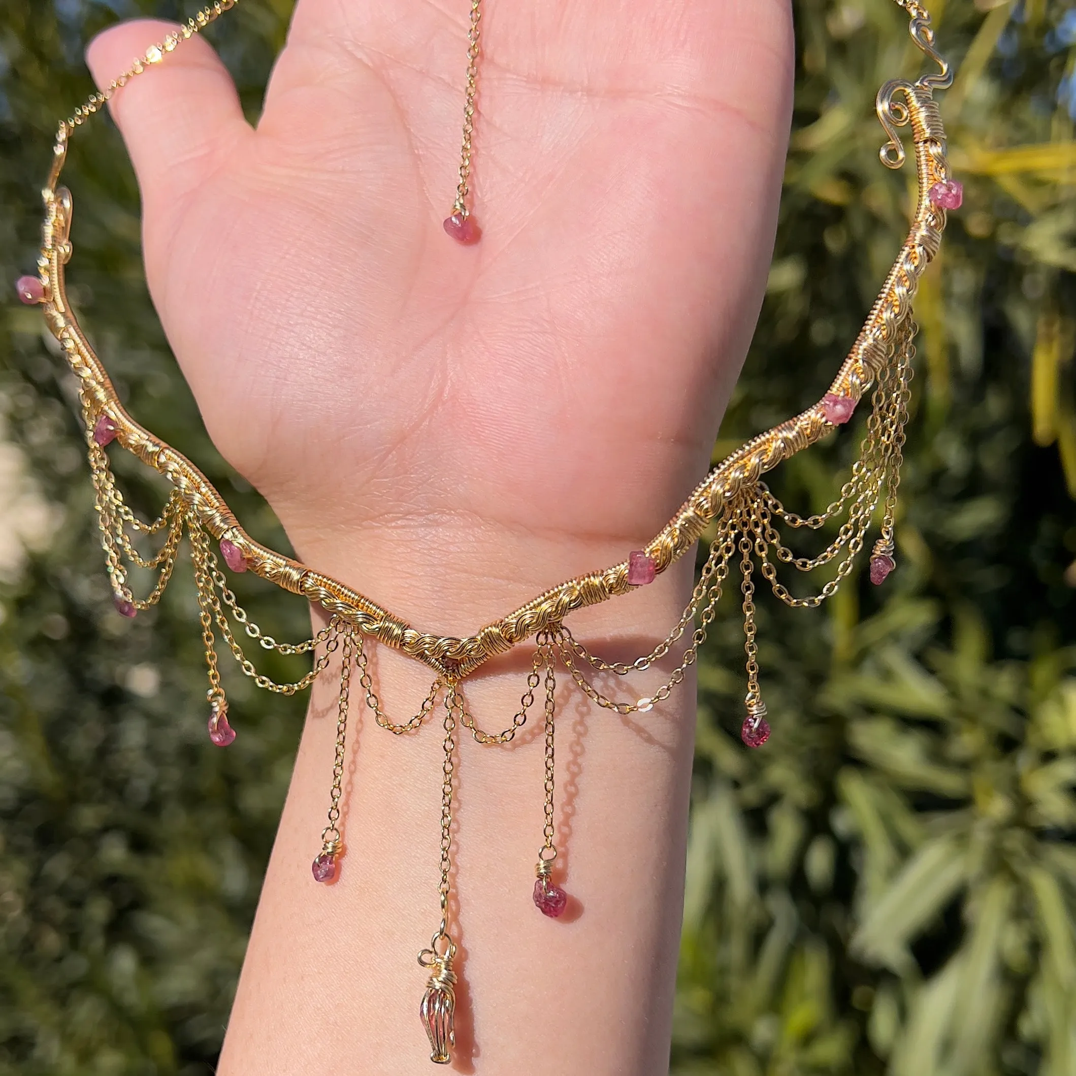 Astraea in Pink Tourmaline ✵ Ready to Ship ✵