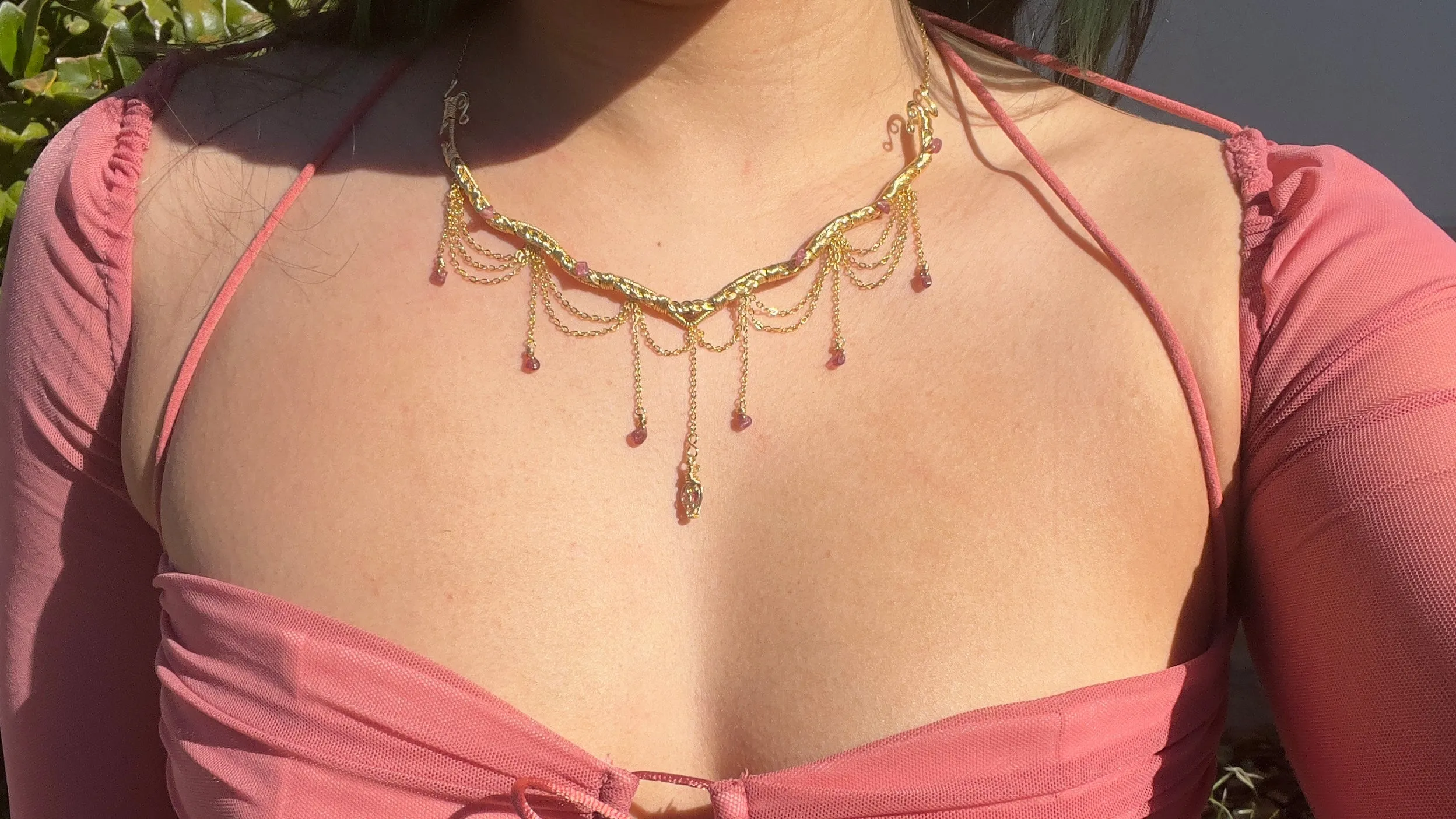 Astraea in Pink Tourmaline ✵ Ready to Ship ✵