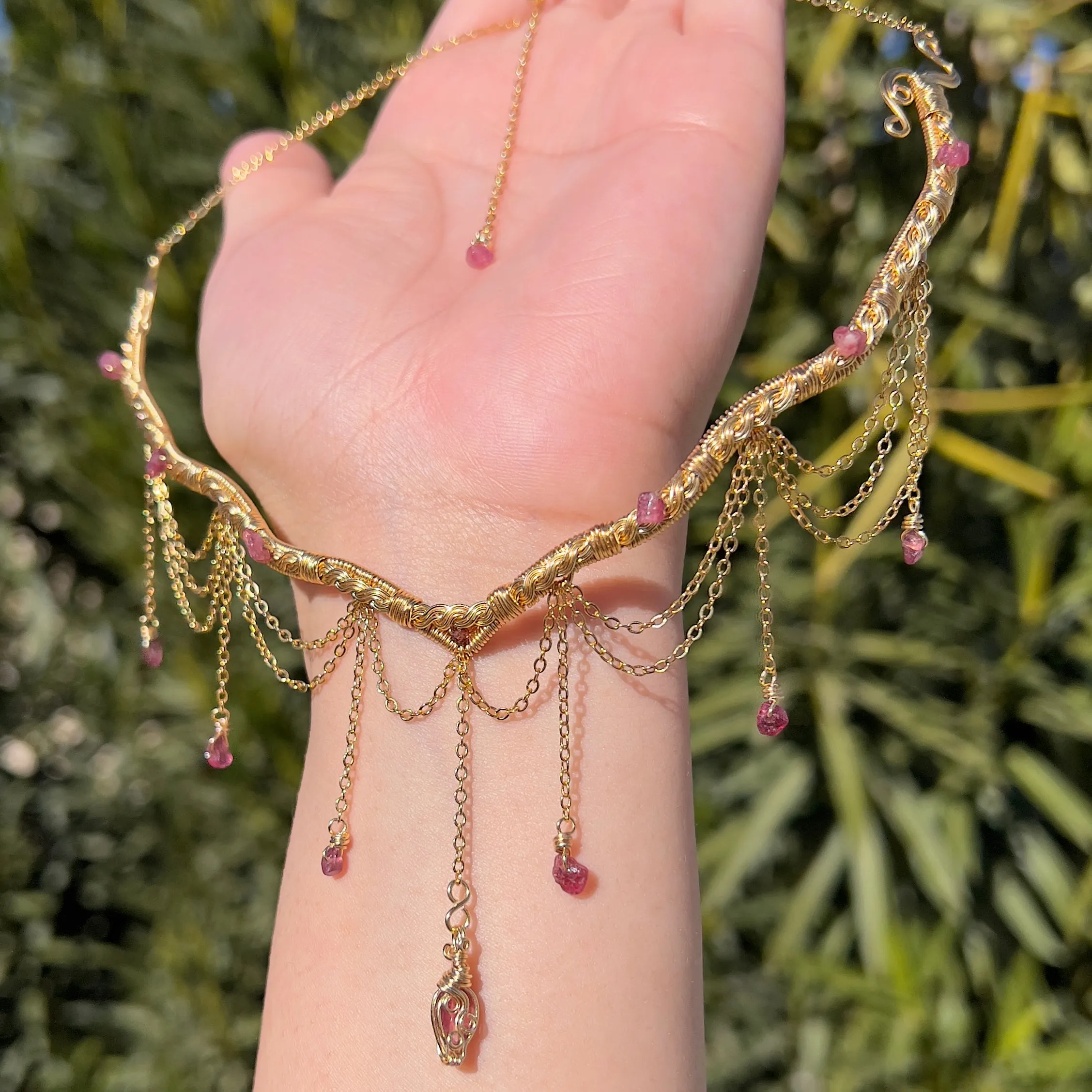 Astraea in Pink Tourmaline ✵ Ready to Ship ✵