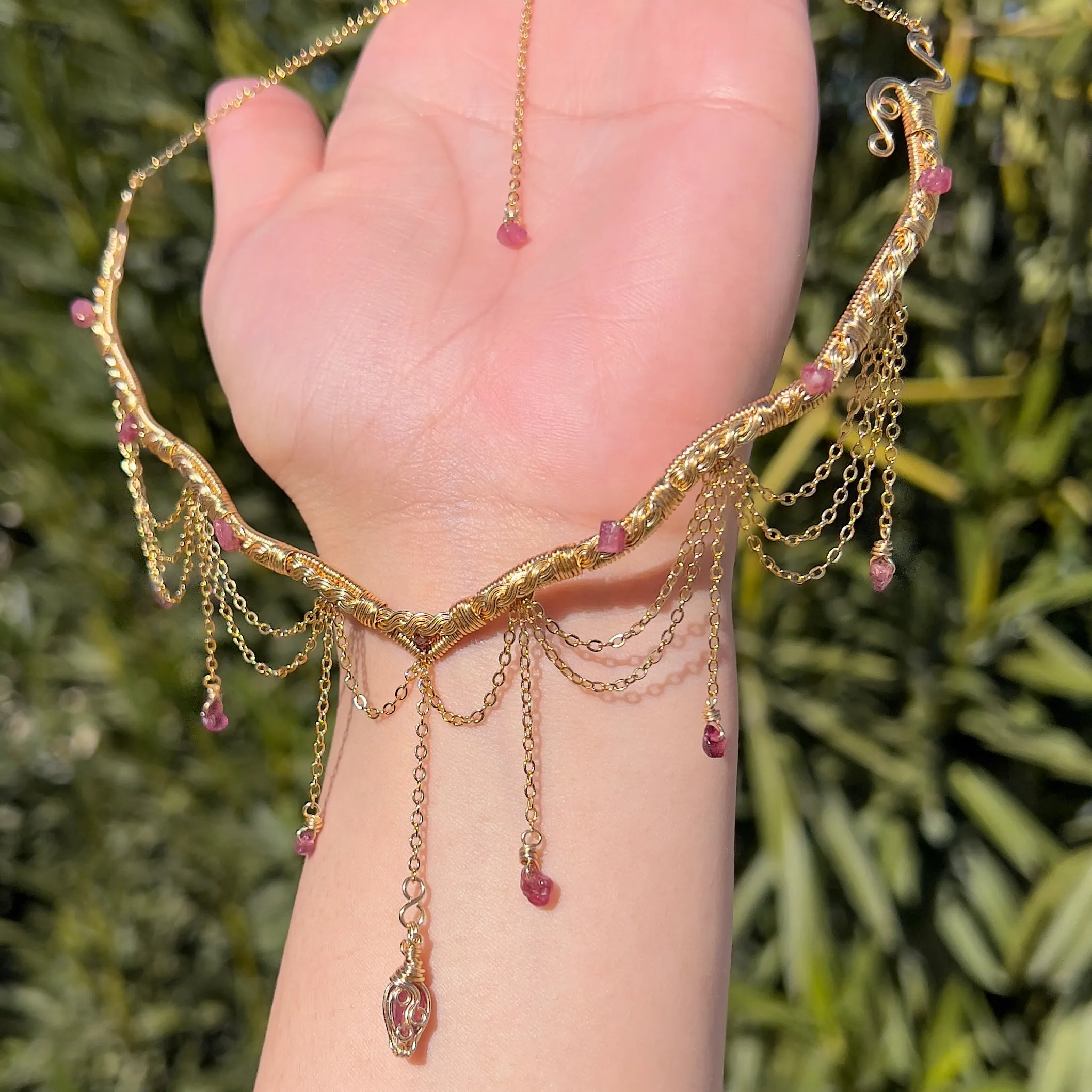 Astraea in Pink Tourmaline ✵ Ready to Ship ✵