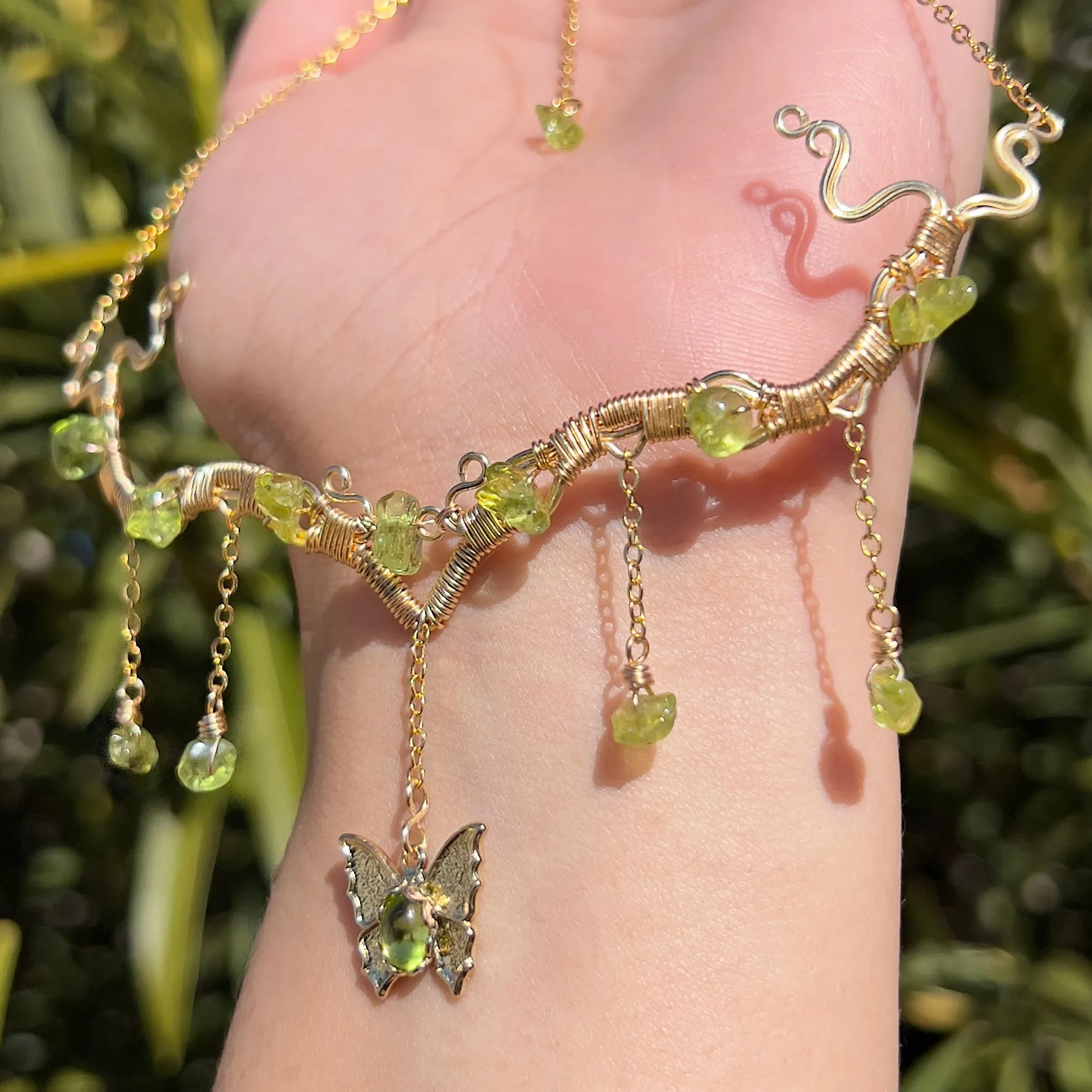 Astraea Mariposa in Peridot✵