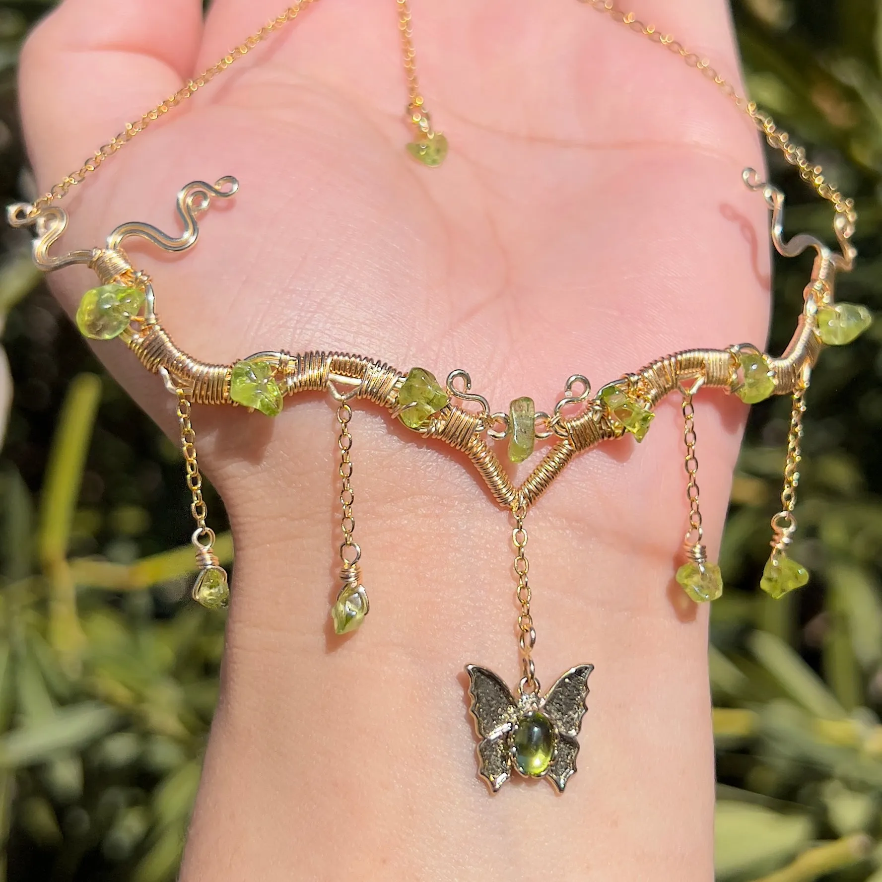 Astraea Mariposa in Peridot✵