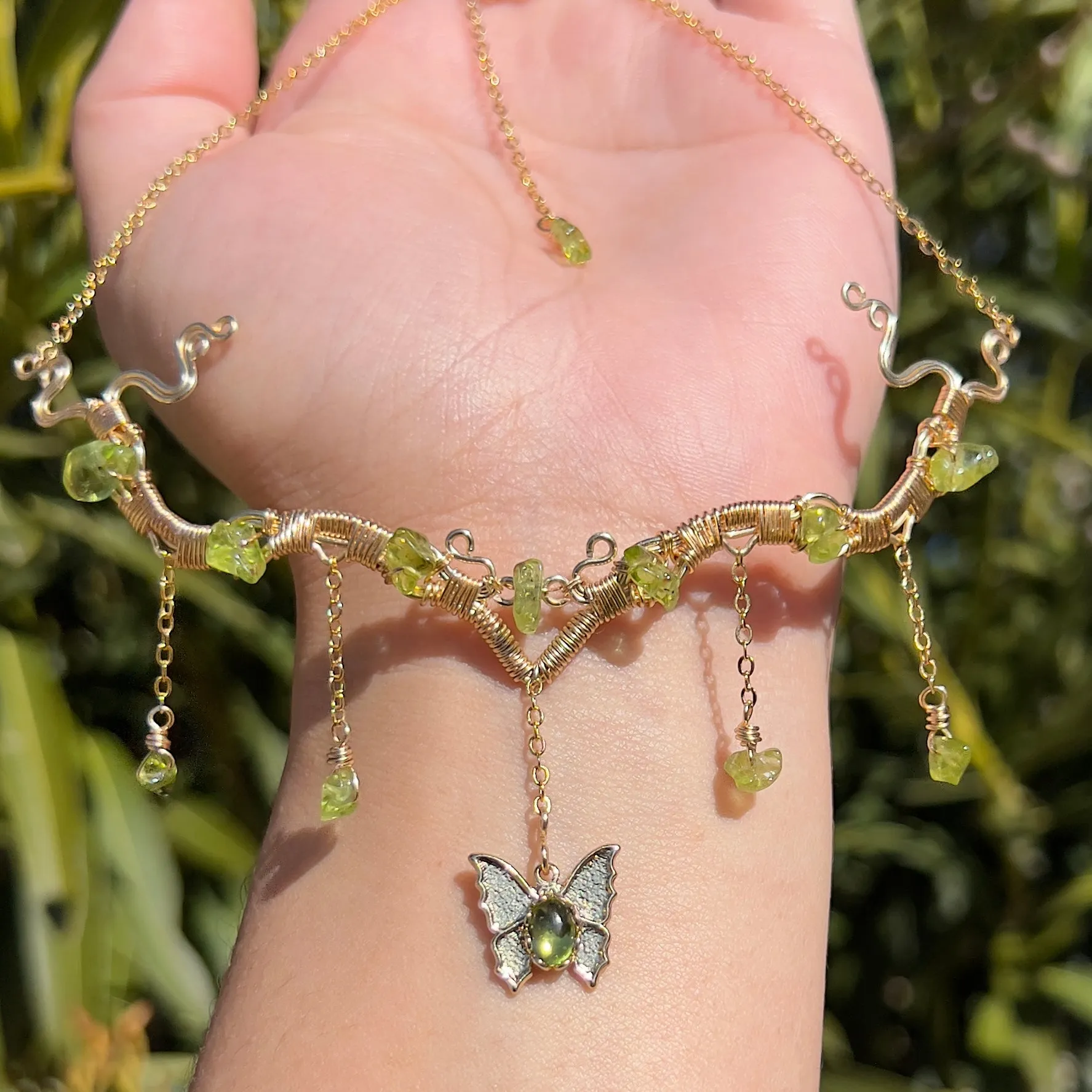 Astraea Mariposa in Peridot✵