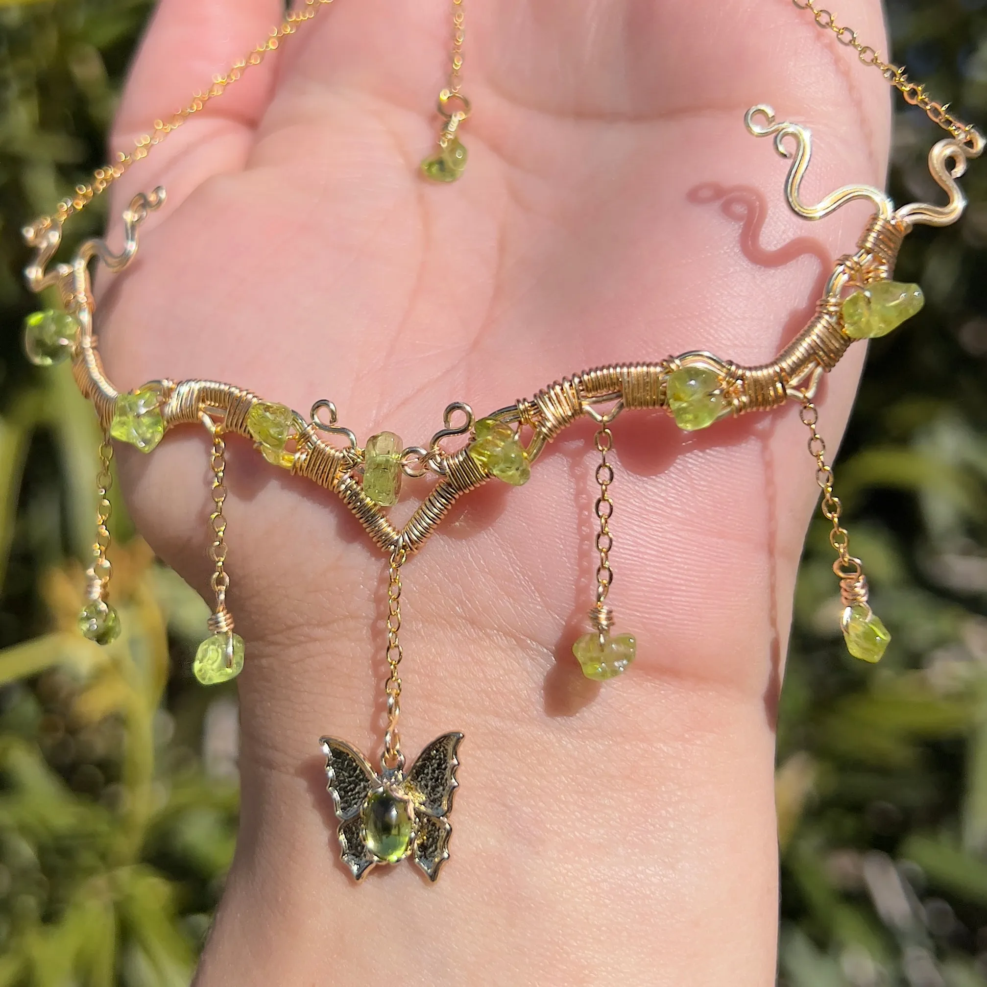 Astraea Mariposa in Peridot✵