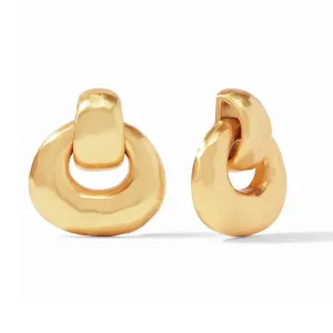 Avalon Clip Doorknocker Earring