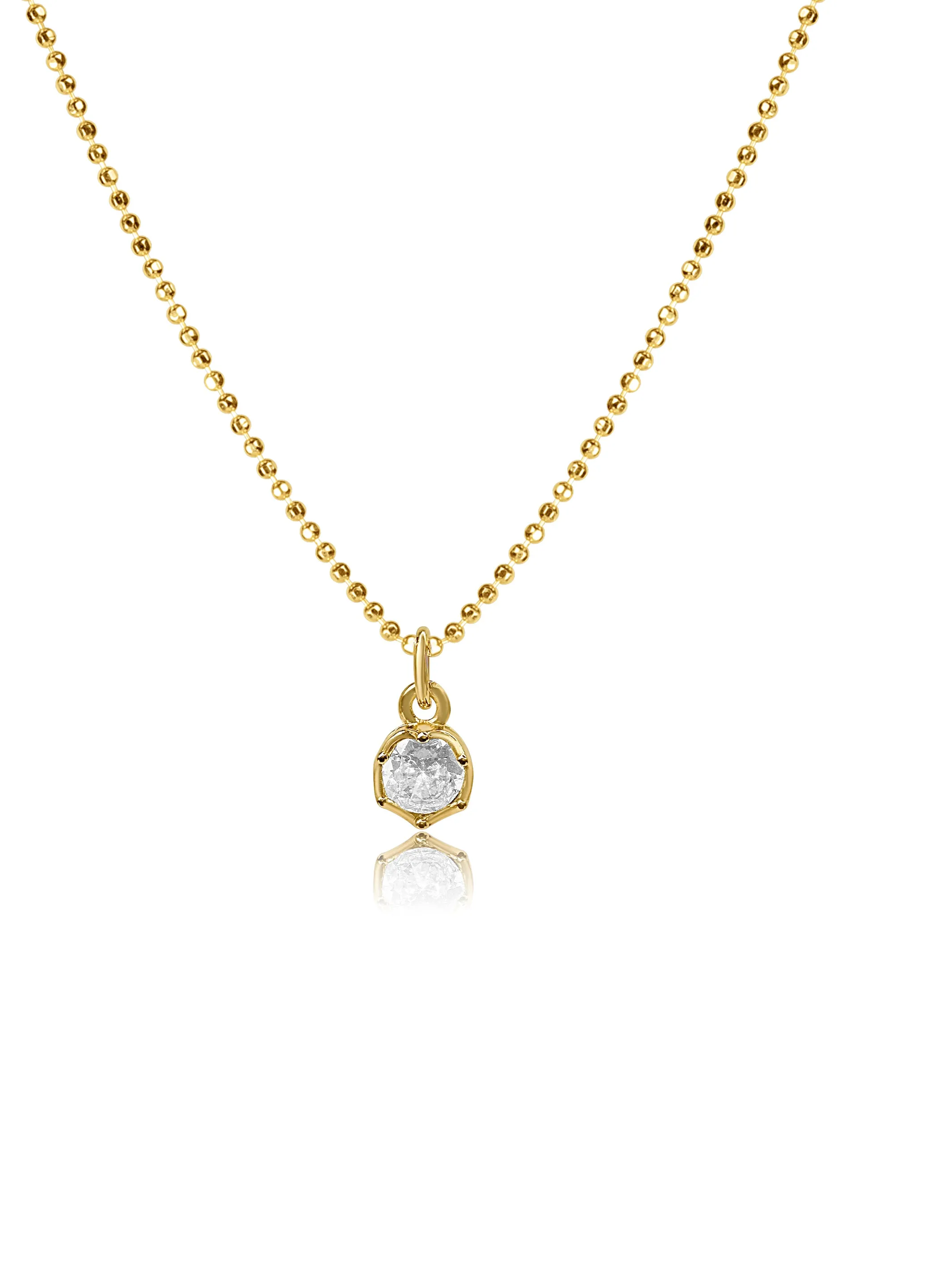 Baroque Diamond Necklace