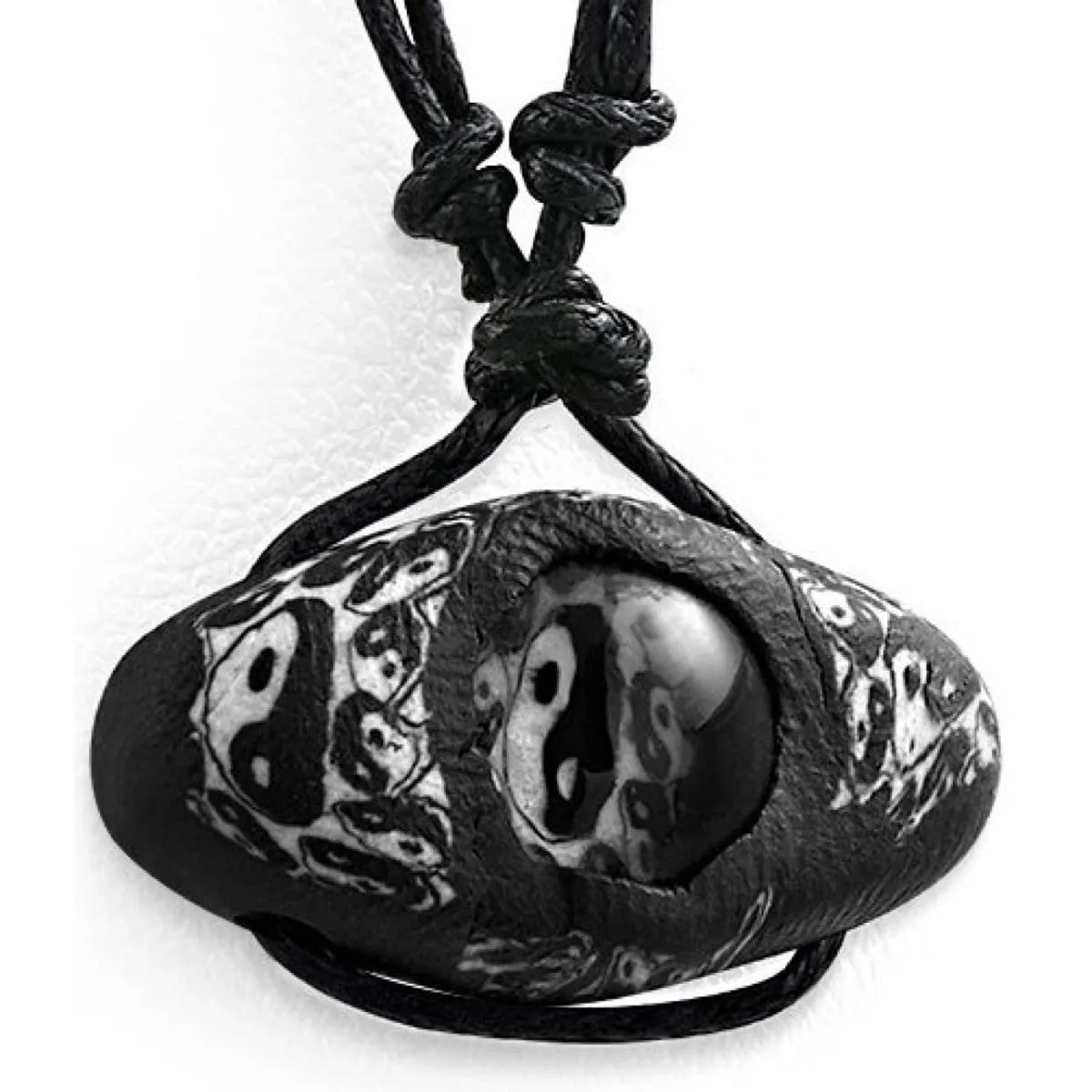 BeachJewelry.com - YinYang Harmony Pendant (#bj_necklace_101)