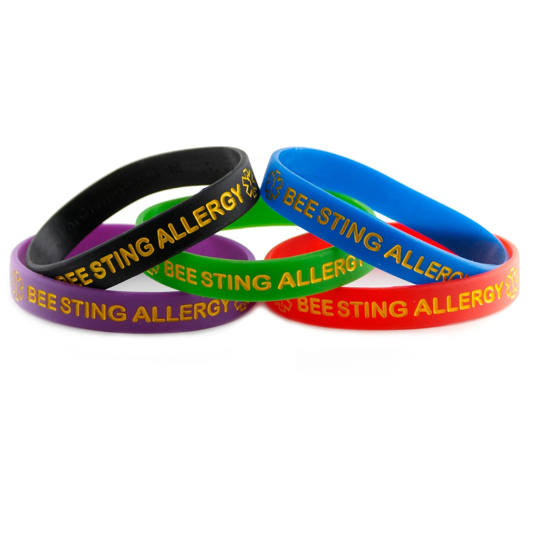 Bee Sting Allergy Bracelet